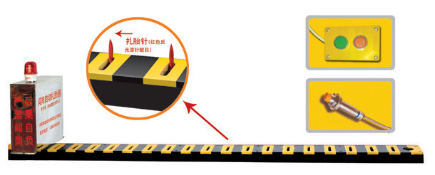 连山县V3嵌入式闯岗自动扎胎器/阻车器